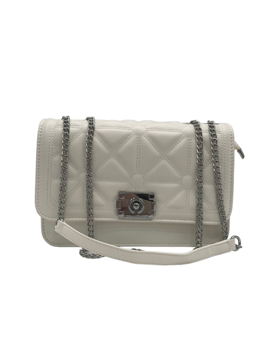 Geanta casual alba Anne