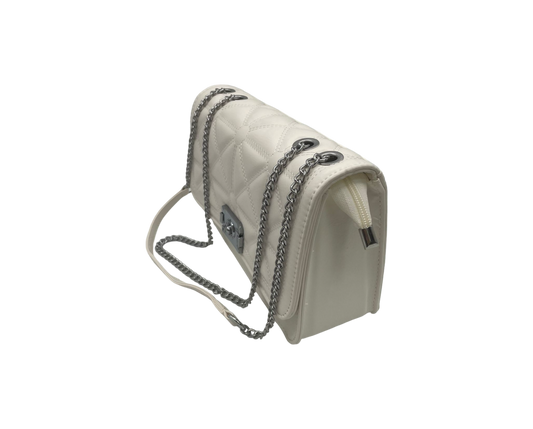 Geanta casual alba Anne