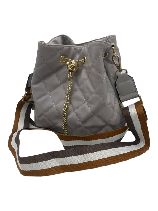 Geanta casual tip rucsac gri Marie