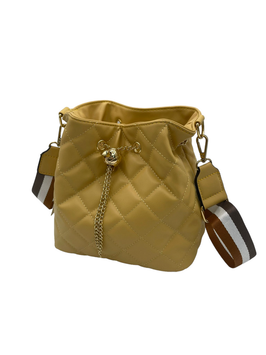 Geanta galbena tip rucsac Marie