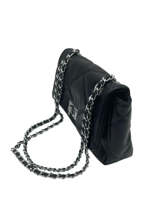 Geanta casual black Daisy