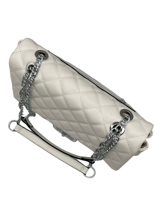 Geanta casual alb Romina