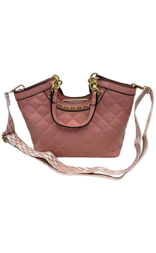 Geanta casual roz LuLu