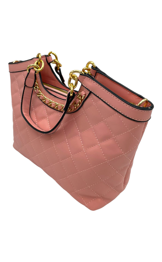 Geanta casual roz LuLu