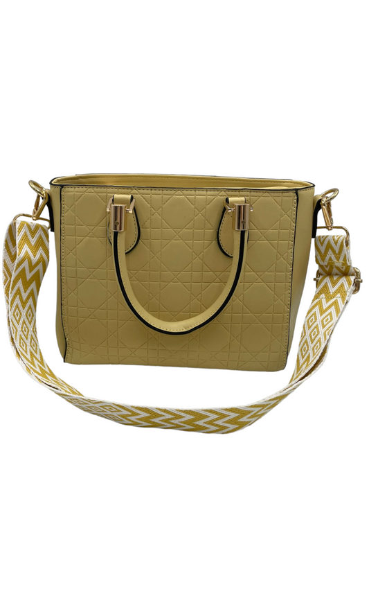 Geanta casual galbena Hera