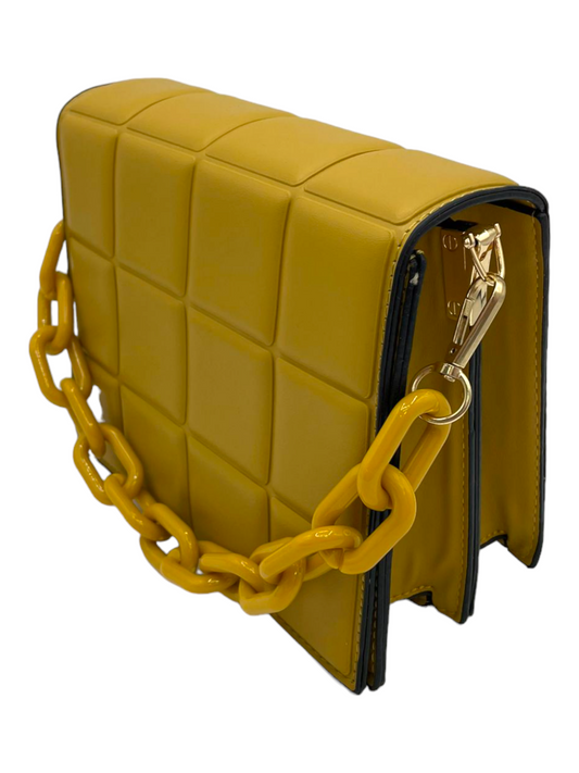 Geanta casual galbena Minnie