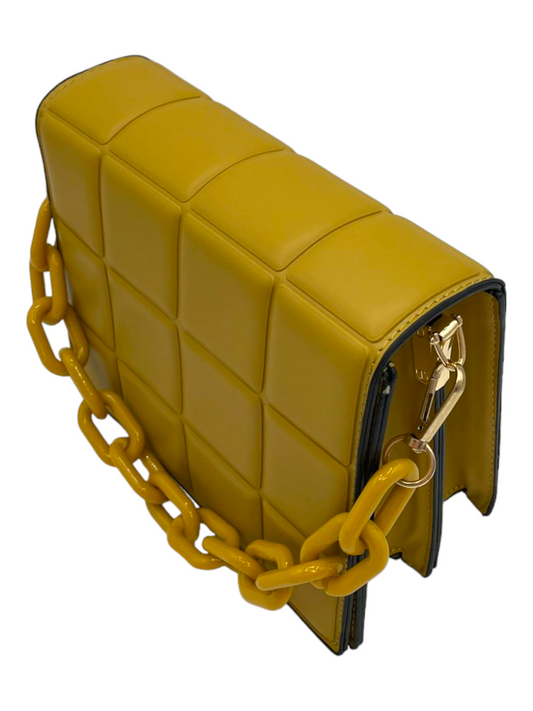 Geanta casual galbena Minnie